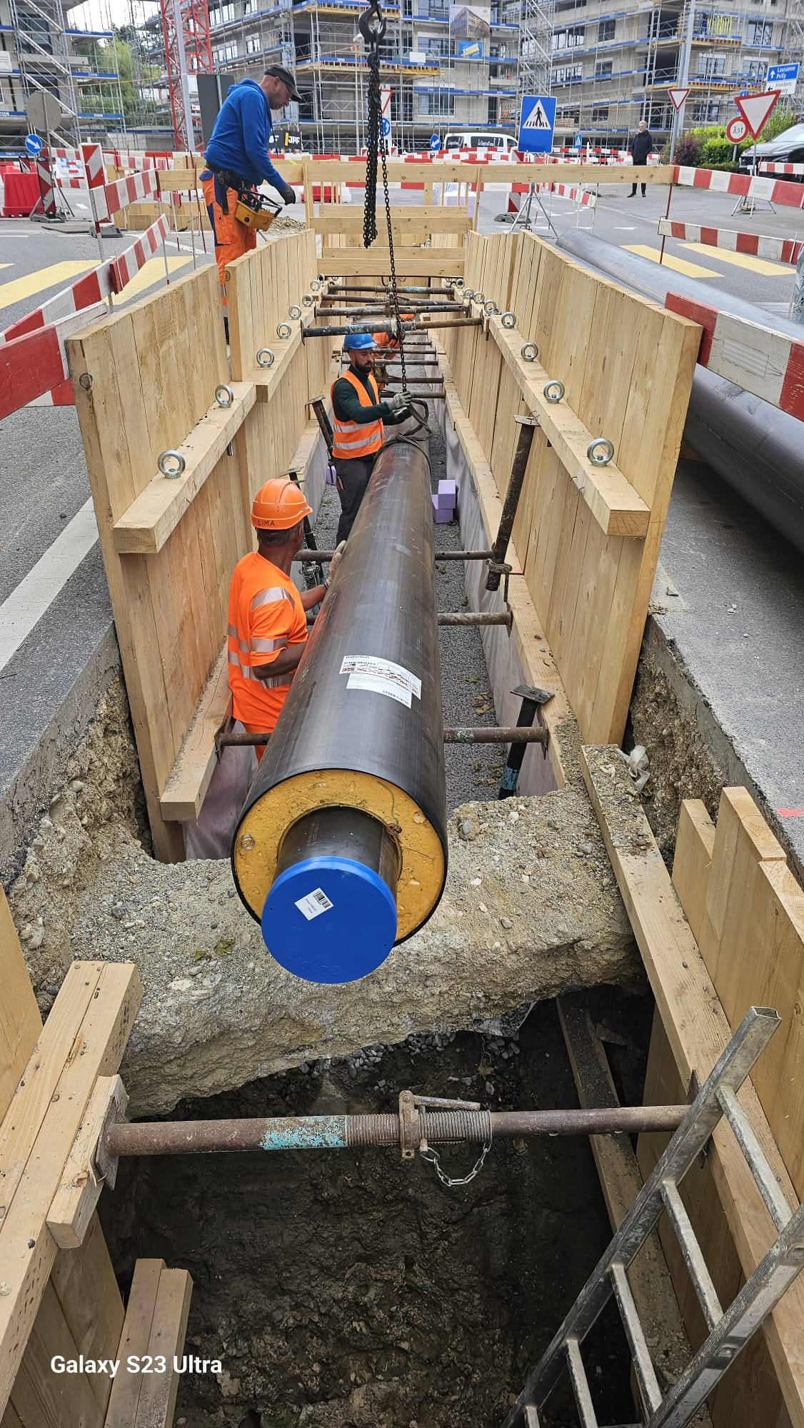 Travaux à Cossonay Rennens
